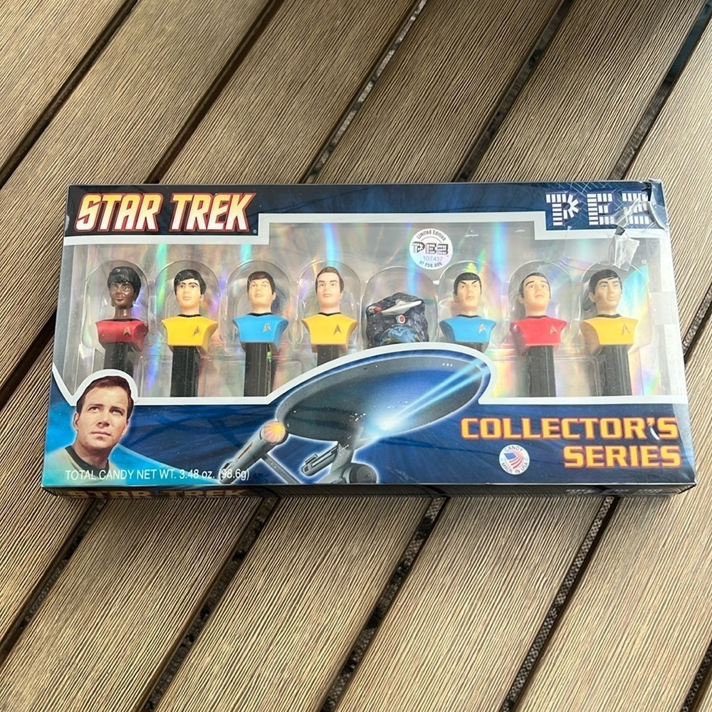 Star Trek PEZ Collector's Series Gift Set 8 Dispensers Sealed Limited Edition